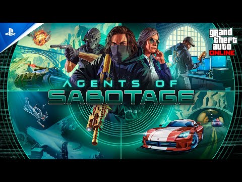 GTA Online – Agents of Sabotage Out Now | PS5 & PS4 Games