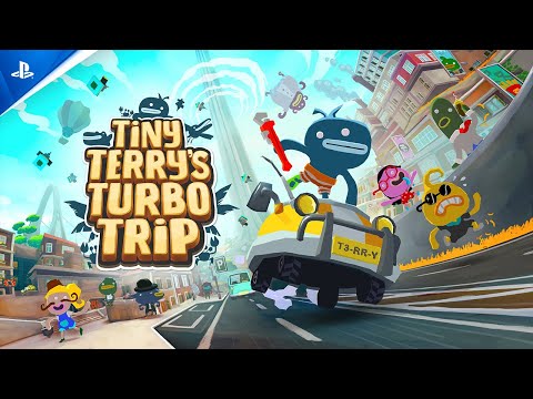 Tiny Terry’s Turbo Trip – Announcement Trailer | PS5 Games