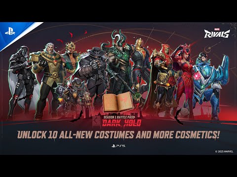 Marvel Rivals – Season 1 Battle Pass: Darkhold Trailer | PS5 Games