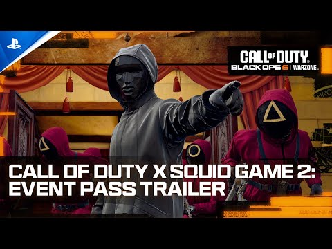 Call of Duty: Black Ops 6 & Warzone – Squid Game Event Pass Trailer | PS5 & PS4 Games