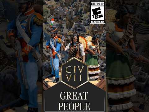 𝐆𝐫𝐞𝐚𝐭 𝐏𝐞𝐨𝐩𝐥𝐞 return in #Civ7, with a new twist…