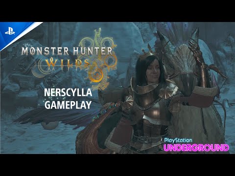 Monster Hunter Wilds – Nerscylla Gameplay | PlayStation Underground
