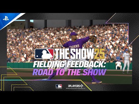 MLB The Show 25 – Fielding Feedback: Road To The Show | PS5 Games