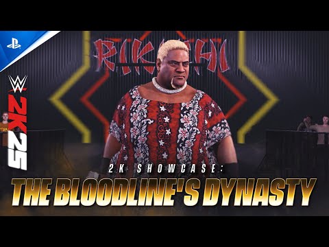 WWE 2K25 – The Bloodline’s Dynasty – Official WWE 2K25 Showcase Trailer | PS5 & PS4 Games