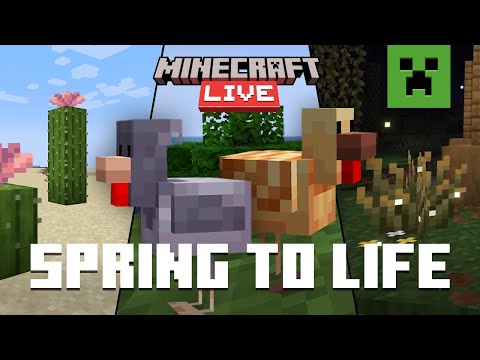 Minecraft LIVE – March 2025: SPRING TO LIFE