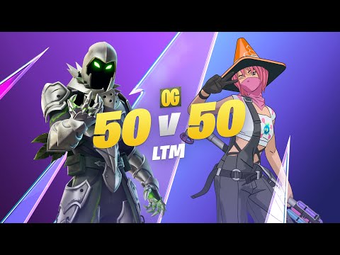 50v50 LTM RETURNS with Fortnite OG Season 3!