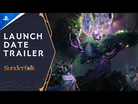 Sunderfolk – Launch Date Announce Trailer | PS5 Games