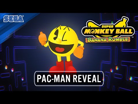Super Monkey Ball Banana Rumble – Pac-Man Reveal Trailer
