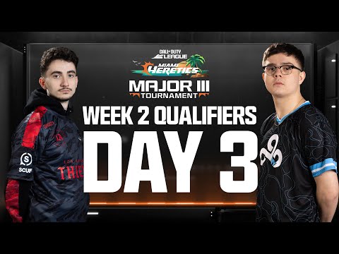 Call of Duty League Major III Qualifiers | Week 2 Day 3