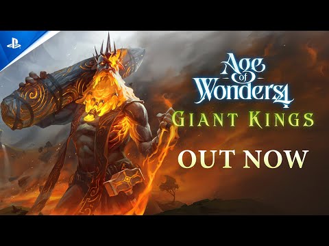 Age of Wonders 4 – Giant Kings Launch Trailer | PS5 Games