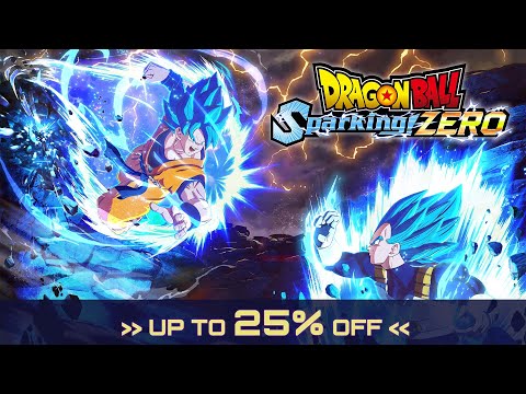 SALE ANNOUNCEMENT – UP TO 25% OFF | DRAGON BALL: Sparking! ZERO – SUPER and MOVIES Character Trailer