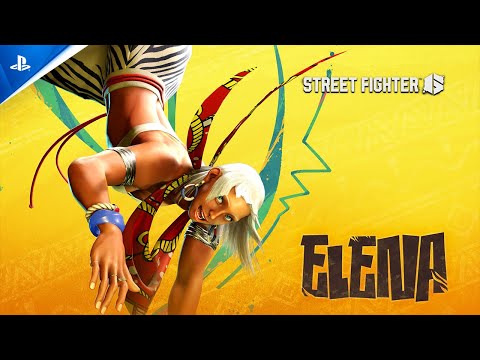 Street Fighter 6 – Elena Gameplay Trailer | PS5 & PS4 Games