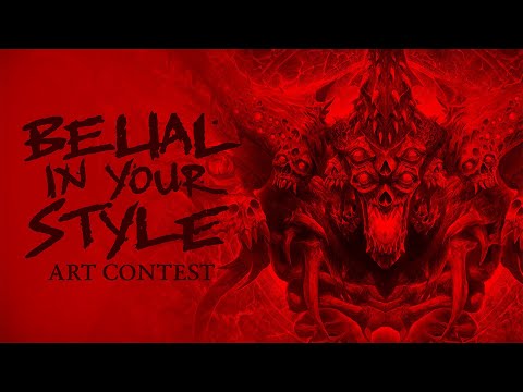 Diablo IV Belial Art Contest