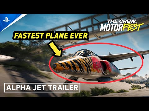 The Crew Motorfest – Alpha Jet Trailer (feat. Red Bull) | PS5 & PS4 Games