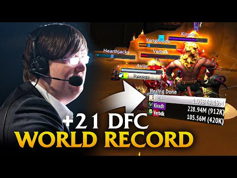 WORLD RECORD +21 Darkflame Cleft – CLUTCH Healer Carry on Candle King