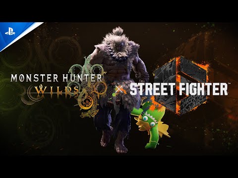 Monster Hunter Wilds x Street Fighter 6 – Special Collaboration Trailer | PS5 Games