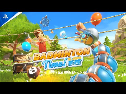 Badminton Time VR – Release Date Trailer | PS VR2 Games