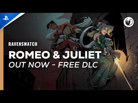 Ravenswatch – Romeo & Juliet Free DLC Out Now Trailer | PS5 & PS4 Games