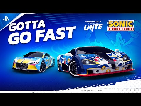 Asphalt Legends Unite – Sonic the Hedgehog Trailer | PS5 & PS4 Games