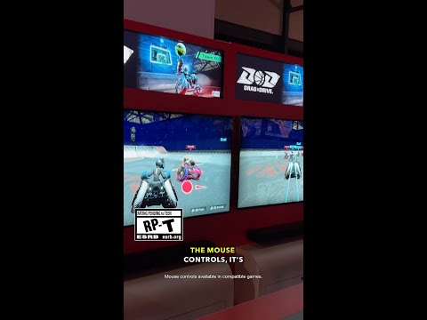 First impressions of #NintendoSwitch2 mouse controls​