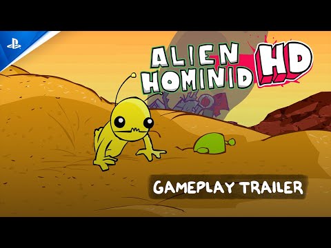 Alien Hominid HD – Launch Trailer | PS5 & PS4 Games