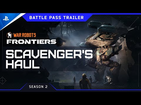 War Robots: Frontiers – Scavenger’s Haul Battle Pass Trailer | PS5 & PS4 Games