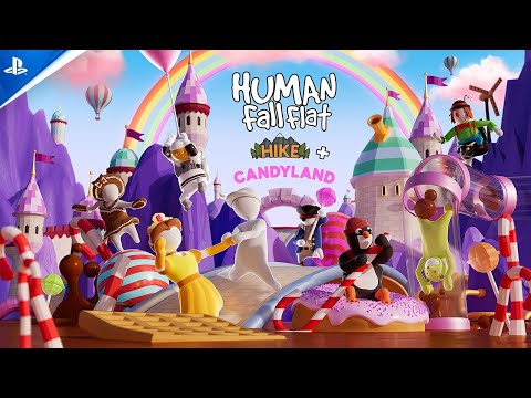 Human: Fall Flat – Candyland Launch Trailer | PS5 & PS4 Games
