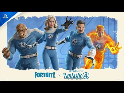 Fortnite – Marvel’s First Family, The Fantastic Four, Arrives | PS5 & PS4 Games