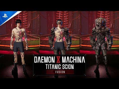 Daemon x Machina: Titanic Scion – Fusion System Gameplay Trailer | PS5 Games