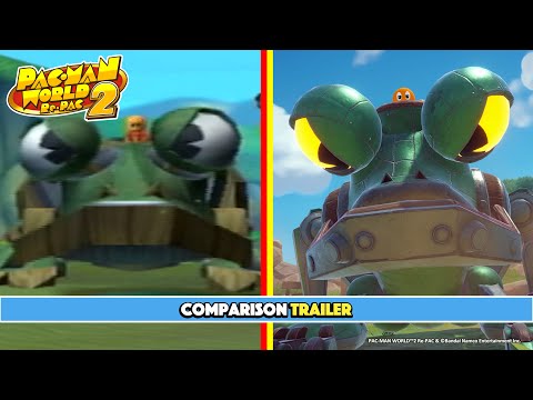 PAC-MAN WORLD 2 Re-PAC – Official Graphics Comparison Trailer