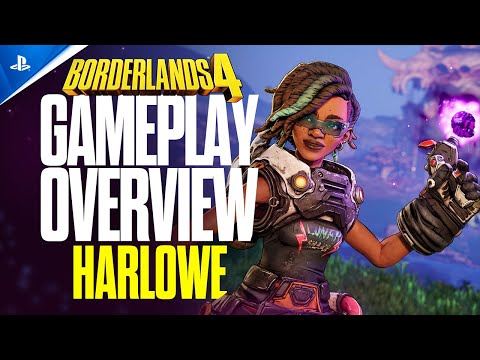 Borderlands 4 – Harlowe Gameplay Overview | PS5 Games