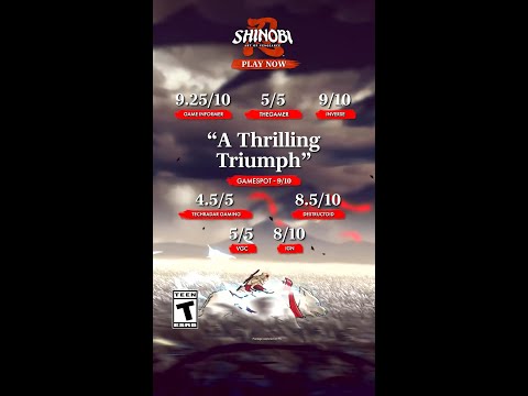 Play SHINOBI: Art of Vengeance NOW!