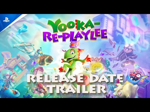 Yooka-Replaylee – Release Date Announcement Trailer | PS5 Games