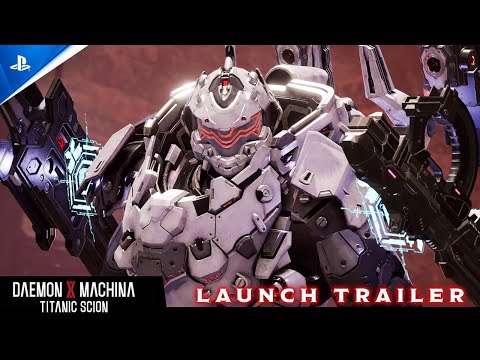 Daemon X Machina: Titanic Scion – Launch Trailer | PS5 Games