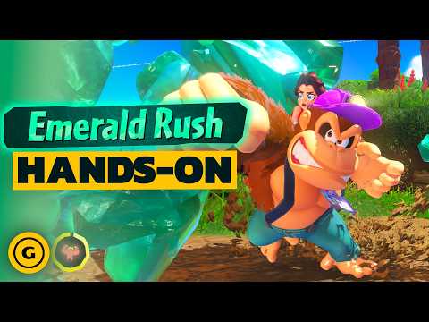 Donkey Kong Bananza Emerald Rush Turns The Game Into A Roguelite And It’s Awesome