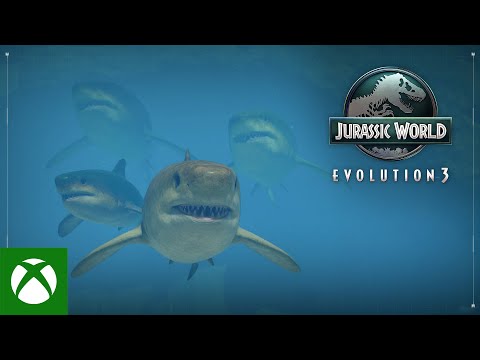 Jurassic World Evolution 3 | Megalodon Dinosaur Showcase