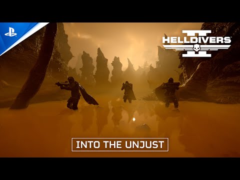 Helldivers 2 – Into the Unjust Launch Trailer | PS5 & PC Games