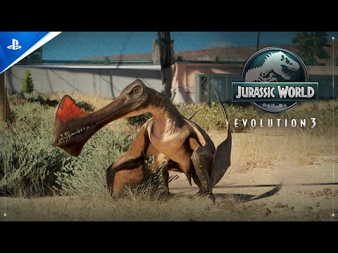 Jurassic World Evolution 3 – Tropeognathus Dinosaur Showcase | PS5 Games