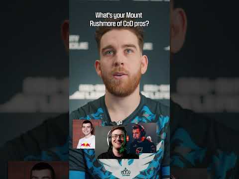 What’s your Mount Rushmore of Call of Duty pros? 🤔
