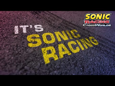 Sonic Racing: CrossWorlds OST | Main Theme: Sonic Racing – Cross the Worlds – (Lyric Video)
