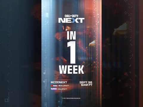 Sep 30 the future of Call of Duty is revealed – watch live gameplay and earn exclusive drops!