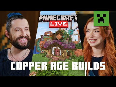AMAZING COPPER AGE BUILDS | Minecraft LIVE – September 2025