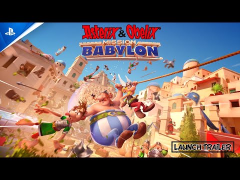Asterix & Obelix – Mission Babylon – Launch Trailer | PS5 Games