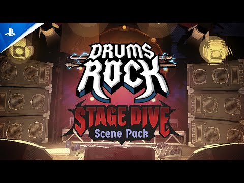 Drums Rock – Stage Dive Scene Pack Trailer | PS VR2 Games
