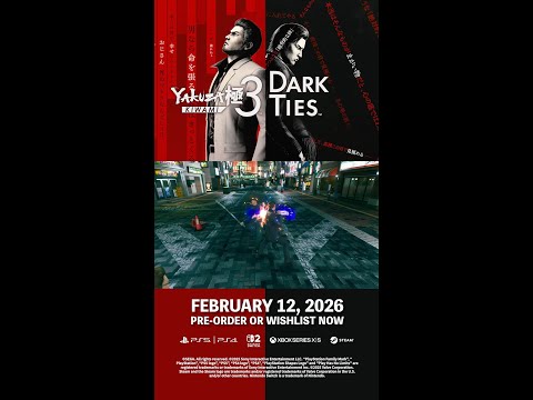 Yakuza Kiwami 3 & Dark Ties is coming Feb 12, 2026