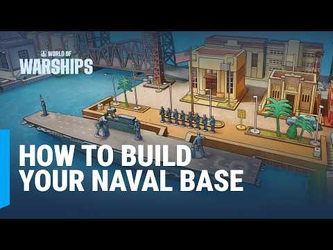 How To Build Your Own Naval Base in World of Warships!