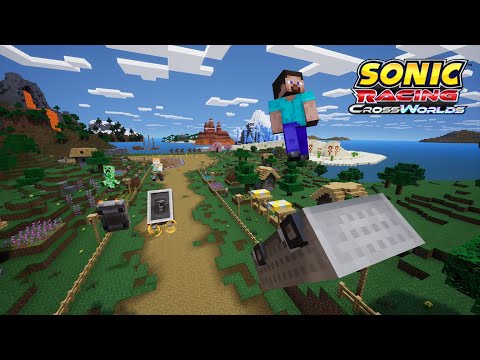 Sonic Racing: CrossWorlds – Minecraft Pack Launch Trailer