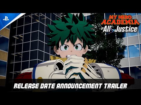 My Hero Academia: All’s Justice – Release Date Announcement Trailer | PS5 Games