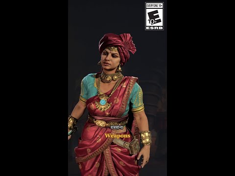 Lakshmibai challenged the might of the British. #Civ7