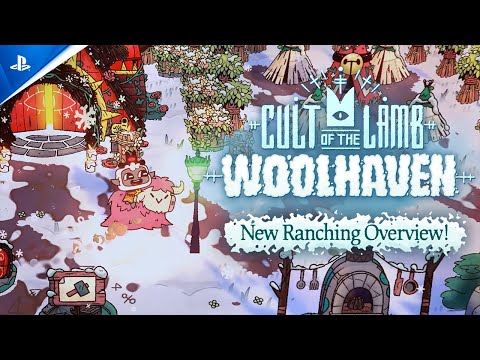 Cult of the Lamb: Woolhaven – Ranching Overview Gameplay Video | PS5 & PS4 Games